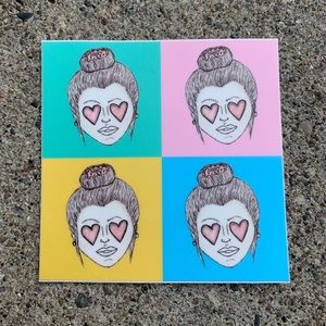 3/$15 Pastel Pop Sticker